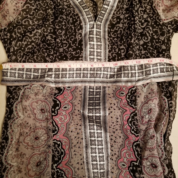 INC Silk Kimono Dress - Picture 5 of 5